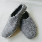 Load image into Gallery viewer, Felted Wool Slippers - Mocha
